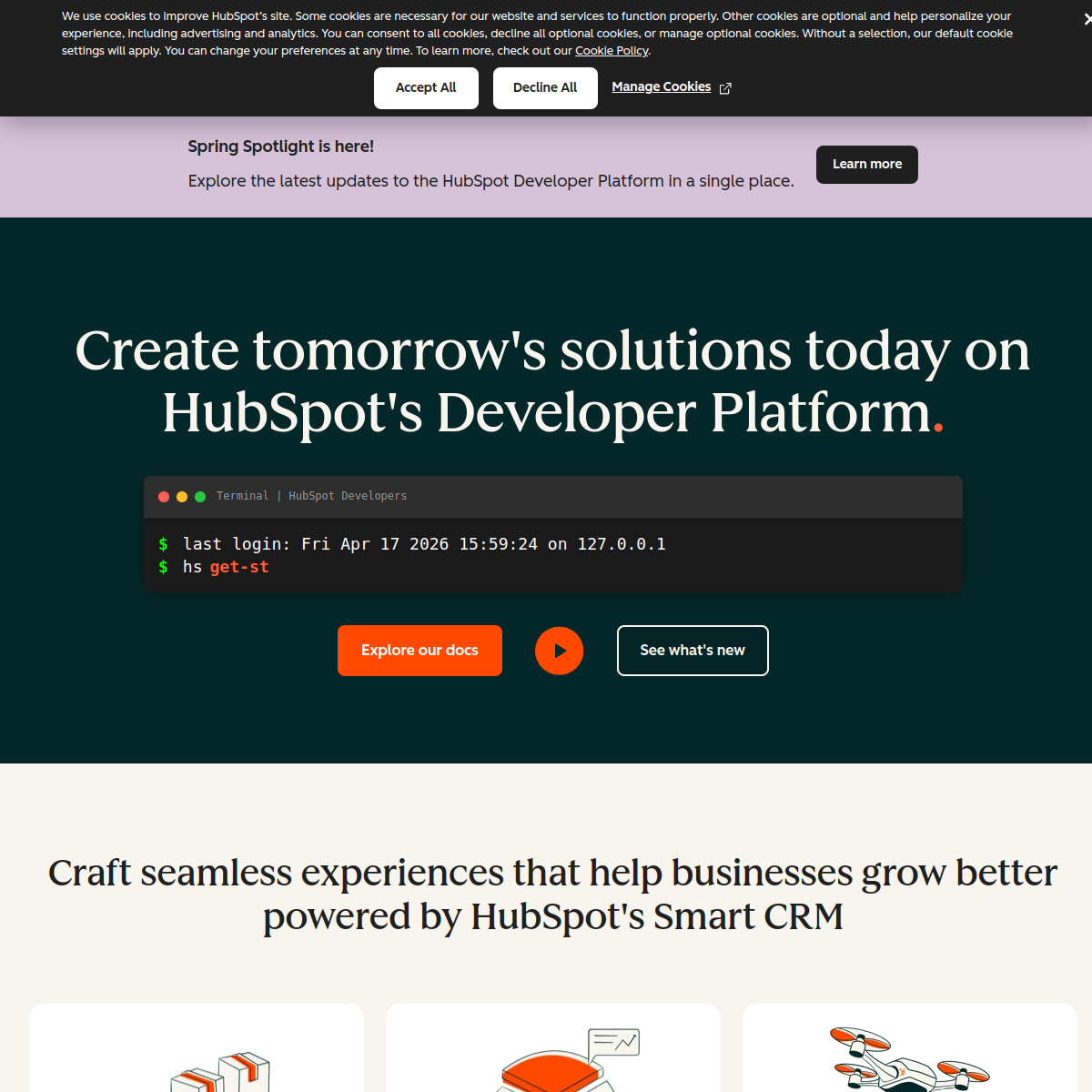HubSpot preview